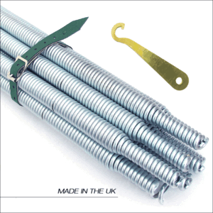DRAIN COILED SPRING RODS